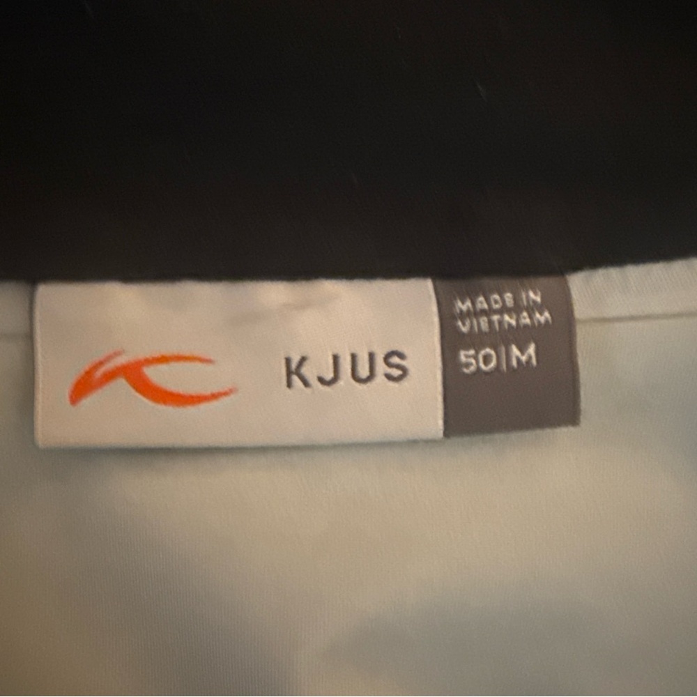 Kjus windbreaker jacket light sportswear size 50 Medium Navy Blue - Picture 6 of 10